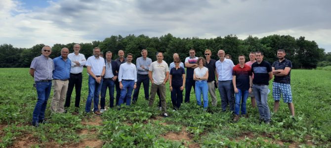 Lancement d’une filière soja en Charente-Maritime